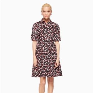 NWT Kate Spade Mini Casa Flora Shirtdress Size 0